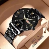A solid men's fashion watch with dual calendar in both Chinese and English, luminous and waterproof, non-mechanical scanning chronograph Application Scenario